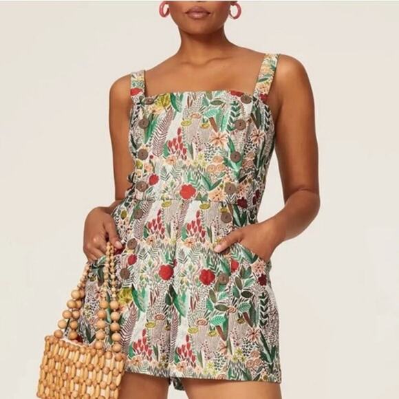 Anthropologie Hutch Marcy Romper Size 8 - Picture 3 of 7